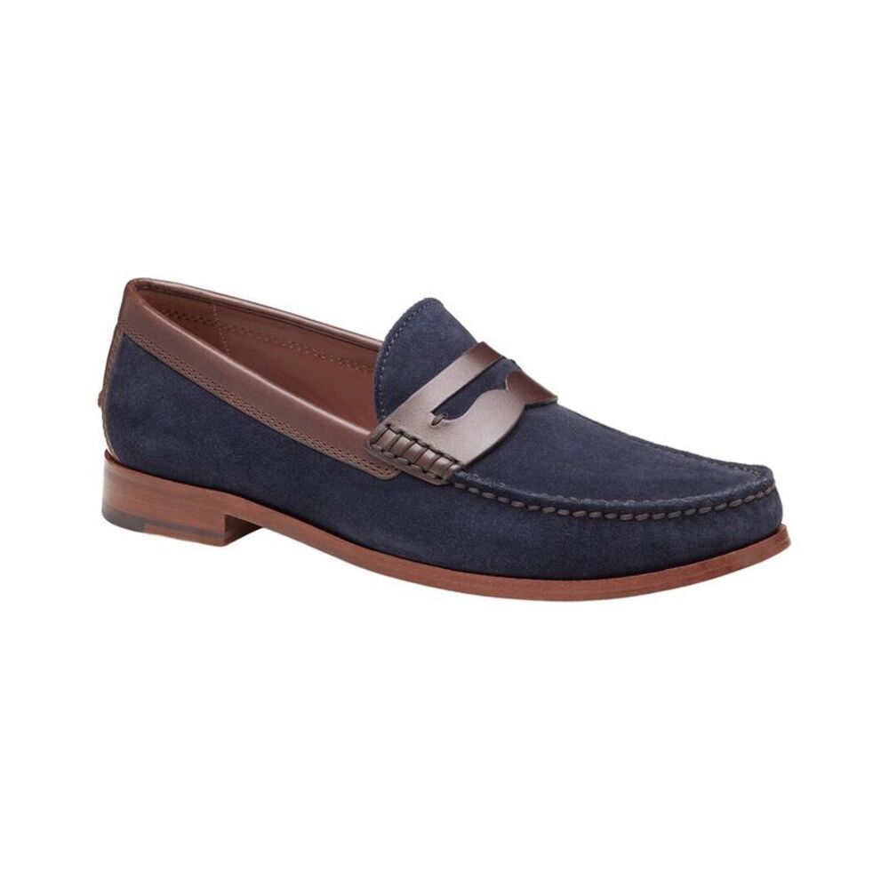 Johnston & Murphy Baldwin Penny Loafer Suede Loafer